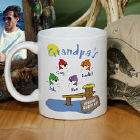Fishing Buddies Personalized Coffee Mug